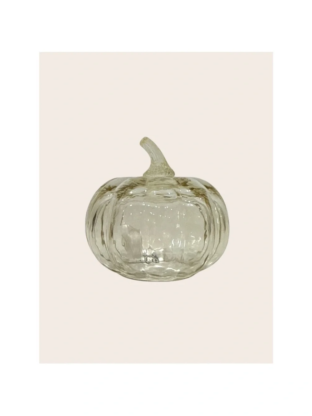 Small Glass Pumpkin Champagne - Threshold™